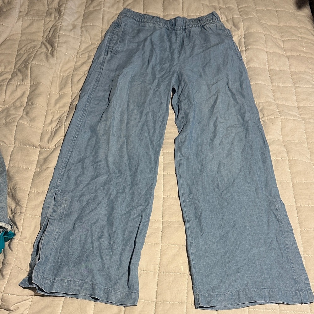 Grace Light Blue Wide Leg Jeans